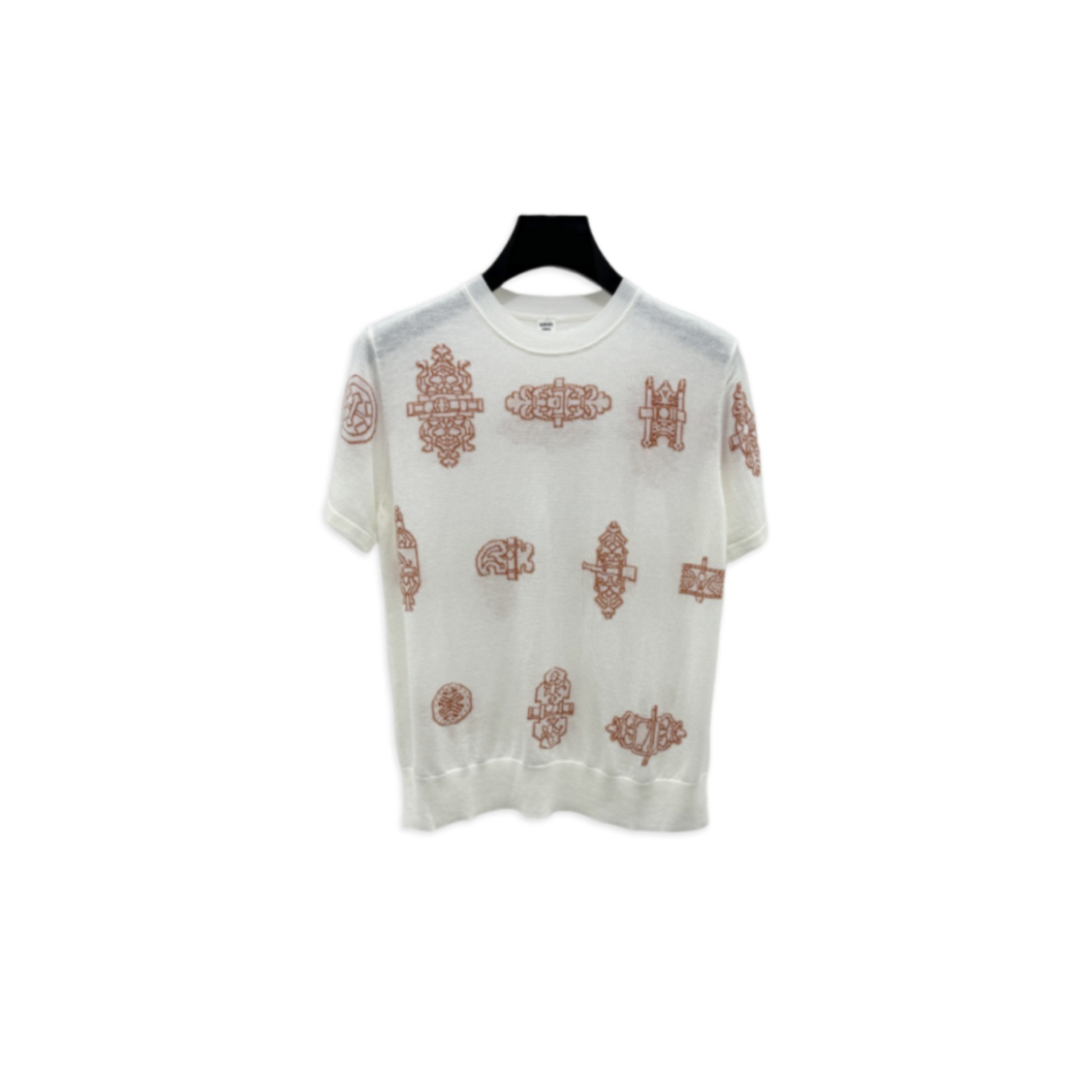 H**me5 ferronnerie short-sleeve sweater h6e2685dcmv36
